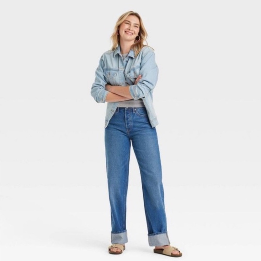 Universal Thread mid-rise 90s baggy Jeans size 6 NWT - Picture 3 of 14